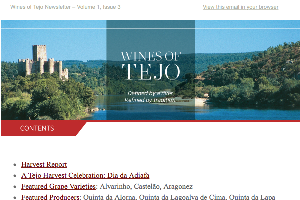 Wines of Tejo: Defined by a River. Refined by Tradition. Issue 1.3